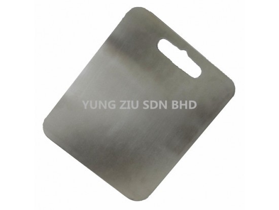 (SMALL)STAINLESS STEEL CUTTING BOARD(30*25*CM)